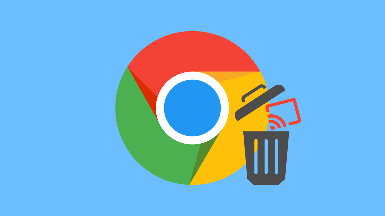 How to remove the Chromecast icon from Google Chrome.