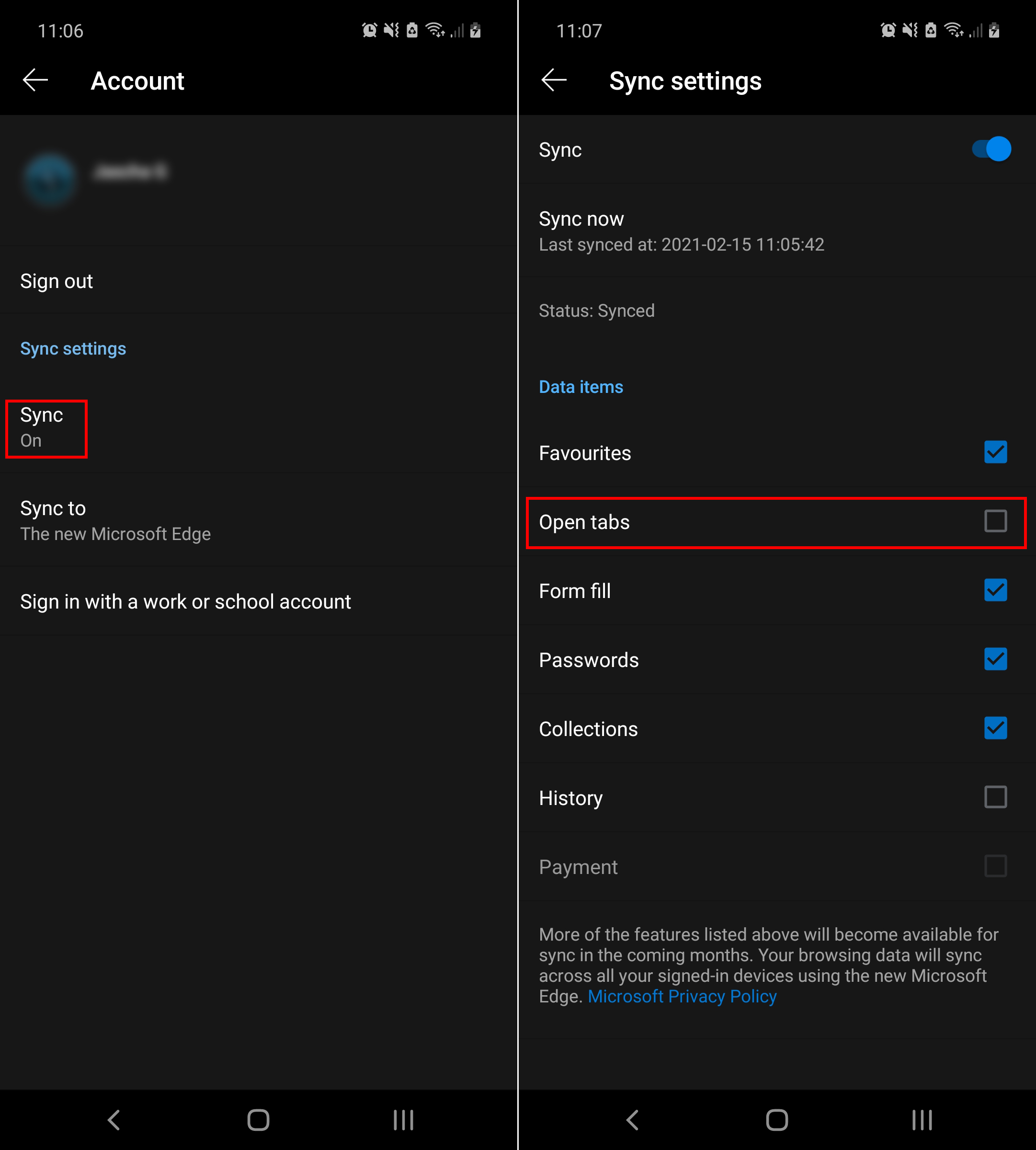 Turn On Or Off Sync Microsoft Edge Settings Across Windows 10 Devices