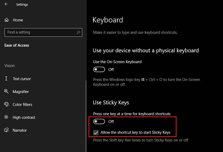 windows 10 keyboard doesnt type but opens programs fix