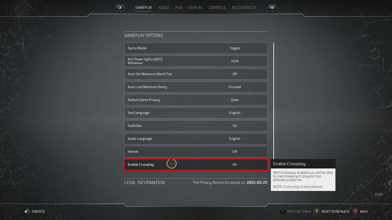 Outriders: How to Link Accounts & Enable Crossplay