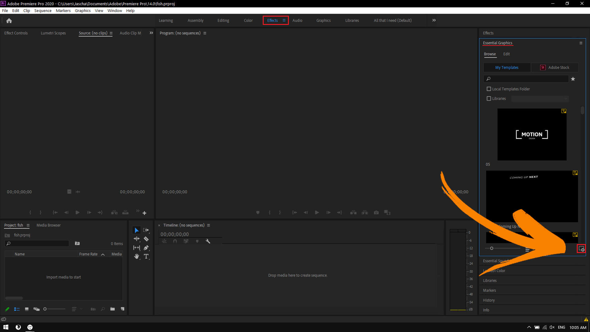 how to add call outs to premiere pro