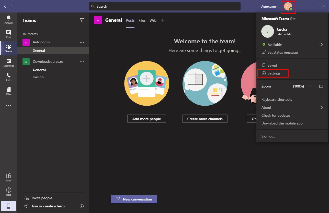 hide seen notice in microsoft teams