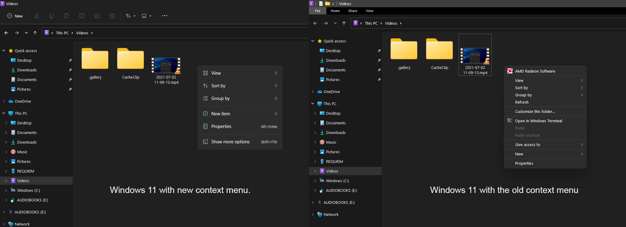 get windows 10 right click menu on windows 11