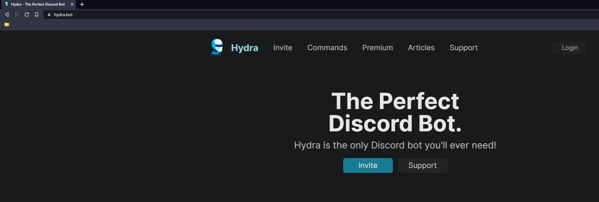 Use hydra to bot how Hydra Discord