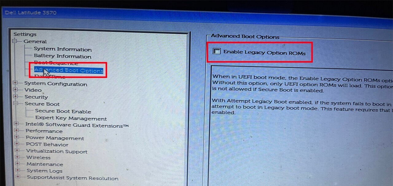 change windows from legacy boot to uefi boot