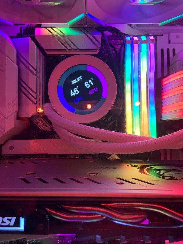 How to fix NZXT Kraken Z63 display won’t line up. NZXT Z63 display not