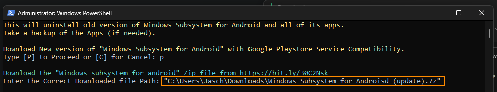 how do you install google play store on windows 11