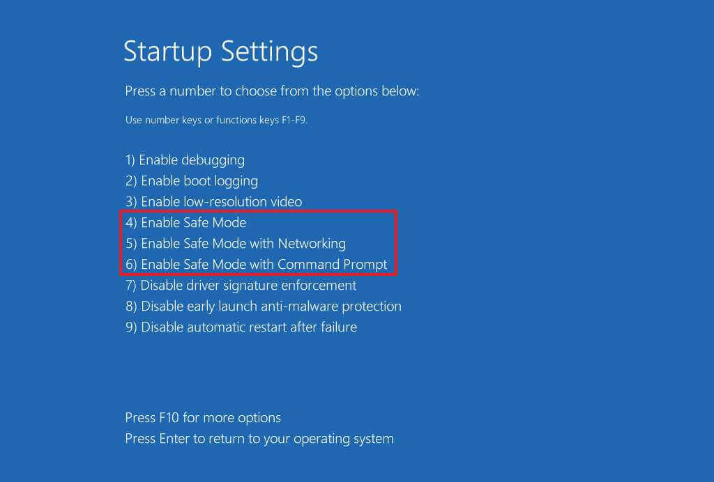 Windows 11 how to boot into safe mode