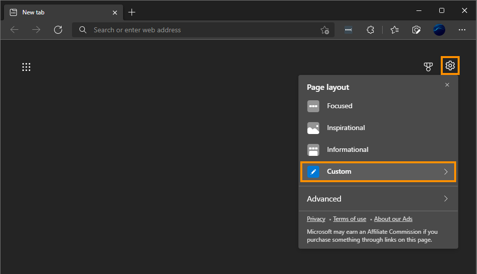 Microsoft Edge how to use office sidebar
