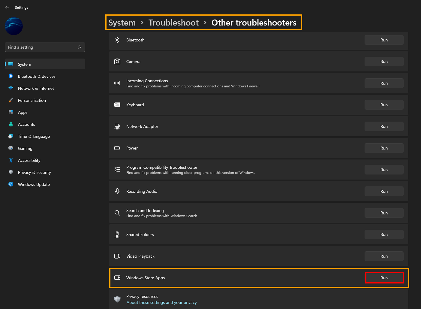 error 0x80073D0D microsoft store error fix