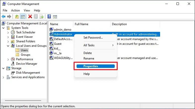 how to enable windows 11 hidden admin account