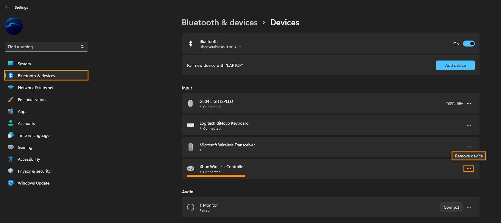 Windows 11 wont connect to xbox series x controller