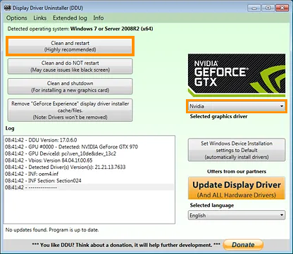 No amd graphics best sale driver is installed