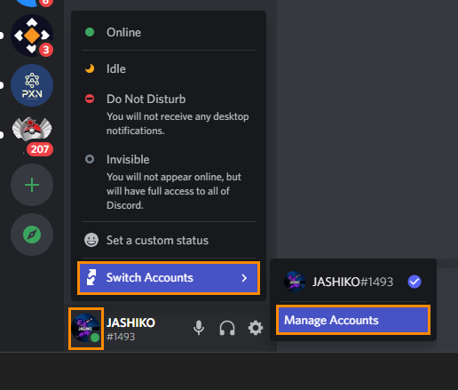 How to use multiple accounts in Discord. (Quick account switching)