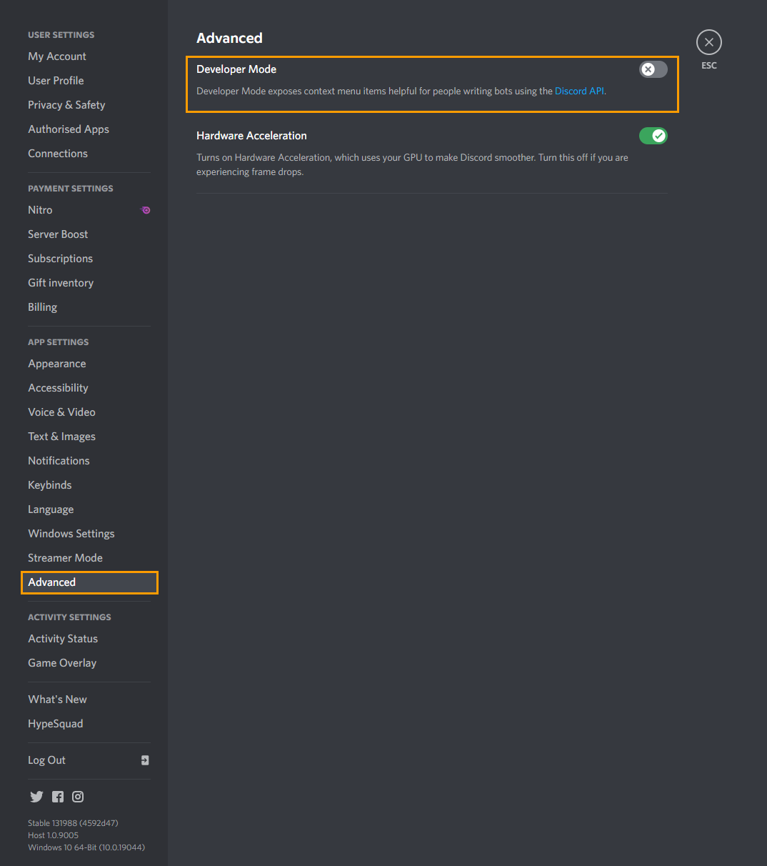 Discord Developer Mode in a Nutshell