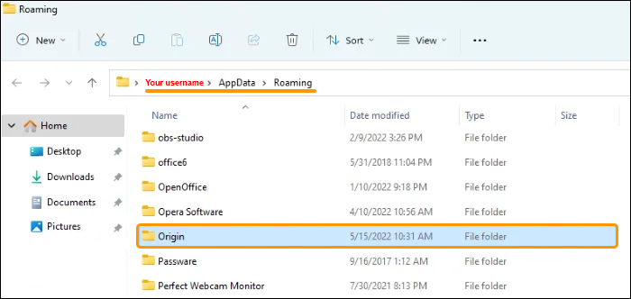 How to clear Origin cache on macOS