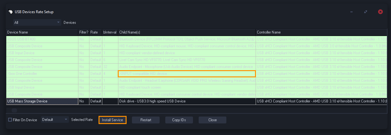 change controller from 5ms to 1ms 