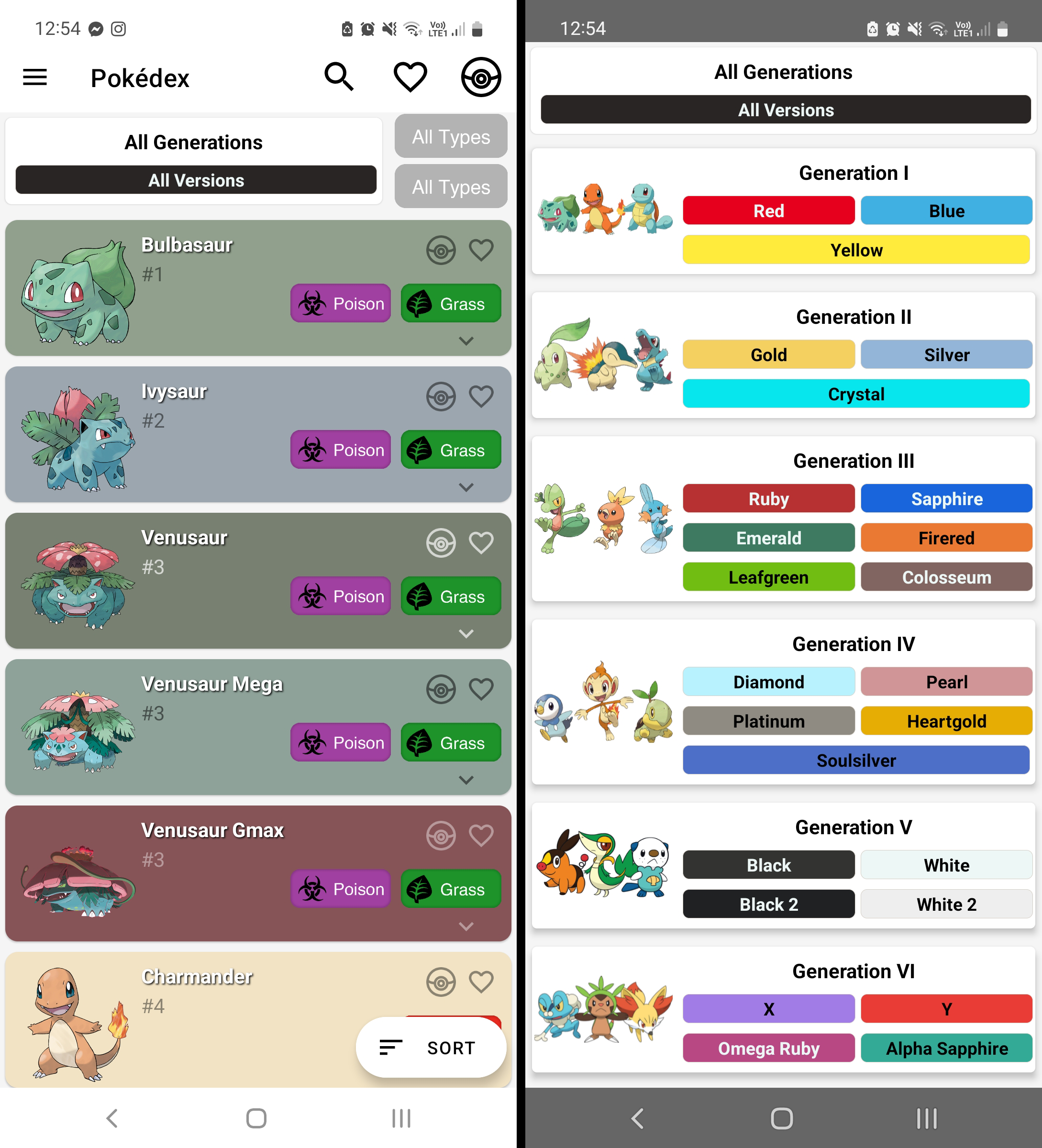 Generation Five. All the Pokémon's by the worlds Pokédex 