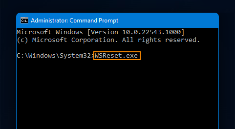 Microsoft Store Error 0x80070483 on Windows 11 fixing