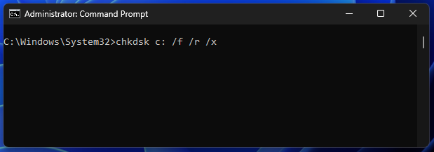 System Restore Error 0x81000204 on Windows 11