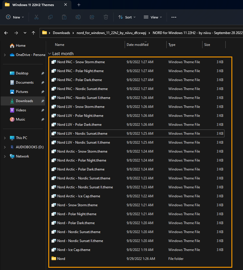 windows sound theme manager third party