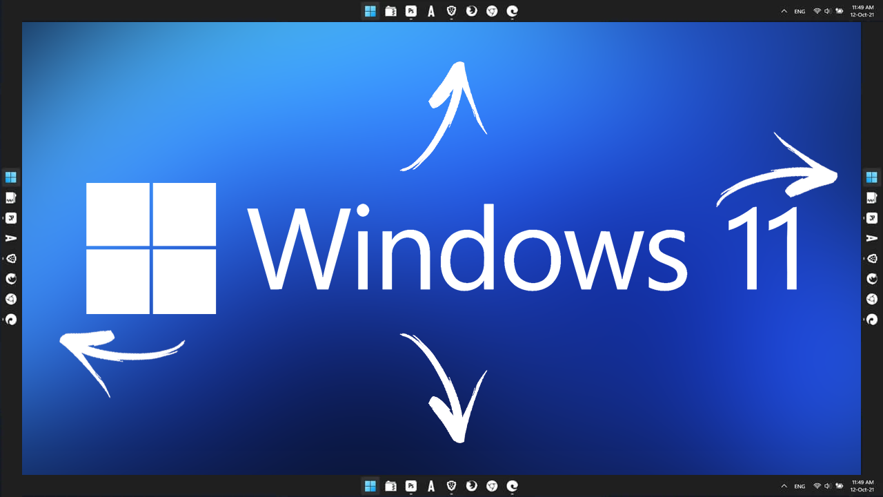 Windows 11 Start Button Left Side How To Move Taskbar - vrogue.co