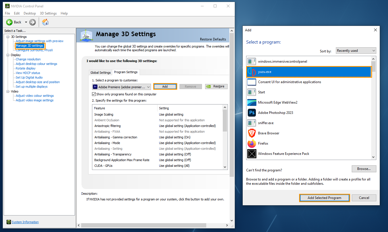 yuzu better performance settings