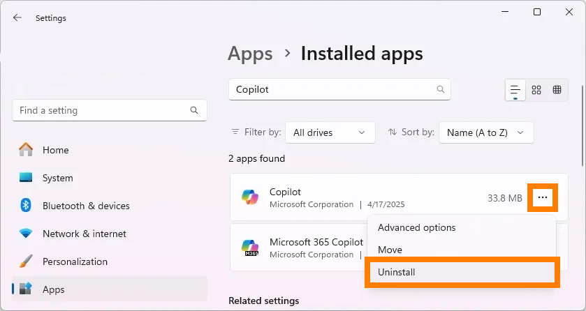 get rid of Ask Copilot from File Explorer Context Menu on Windows 11