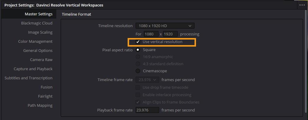 How to Use Vertical Workspaces in DaVinci Resolve 20