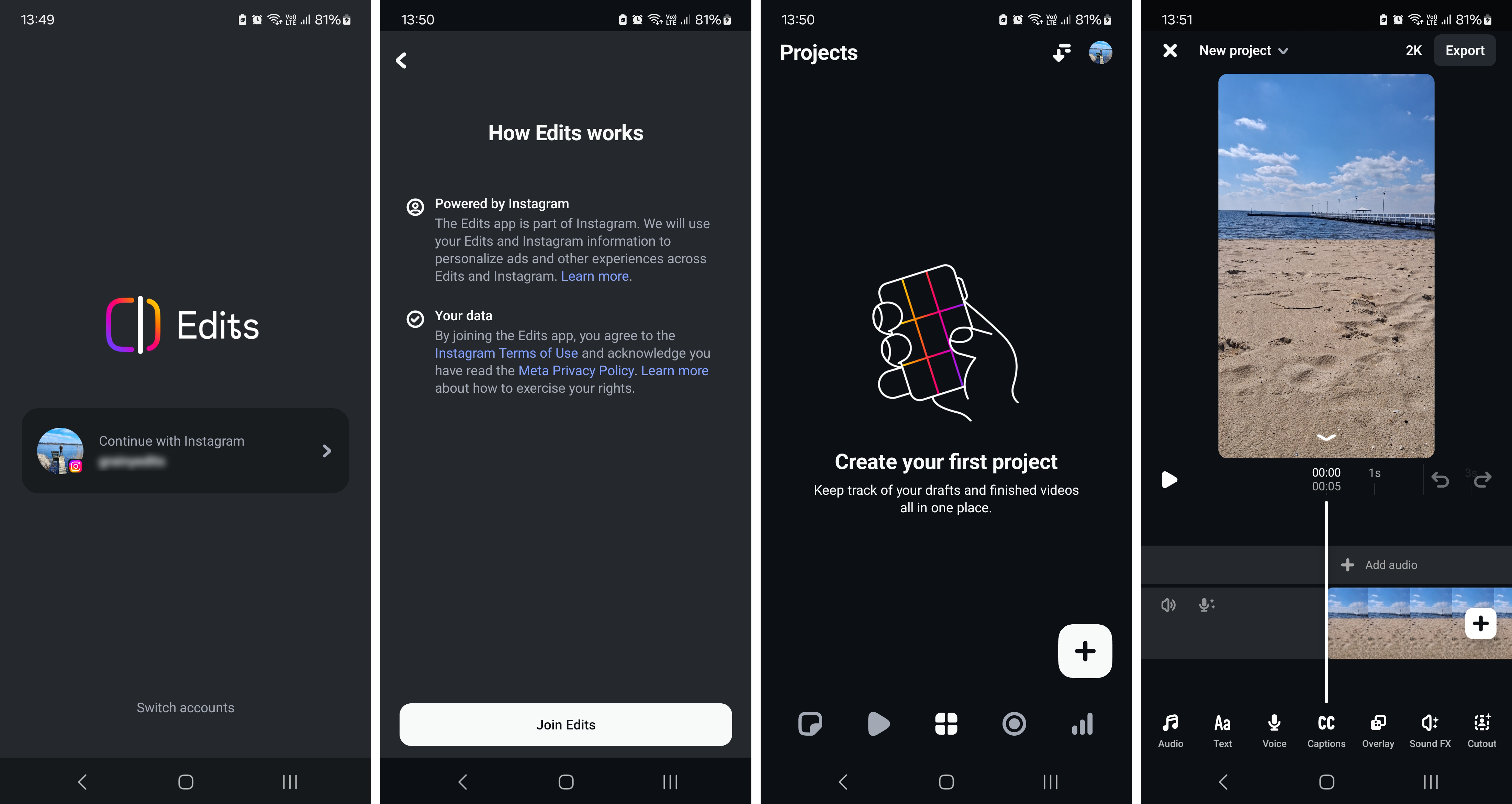 How to Use the Instagram Edits App CapCut Alternative