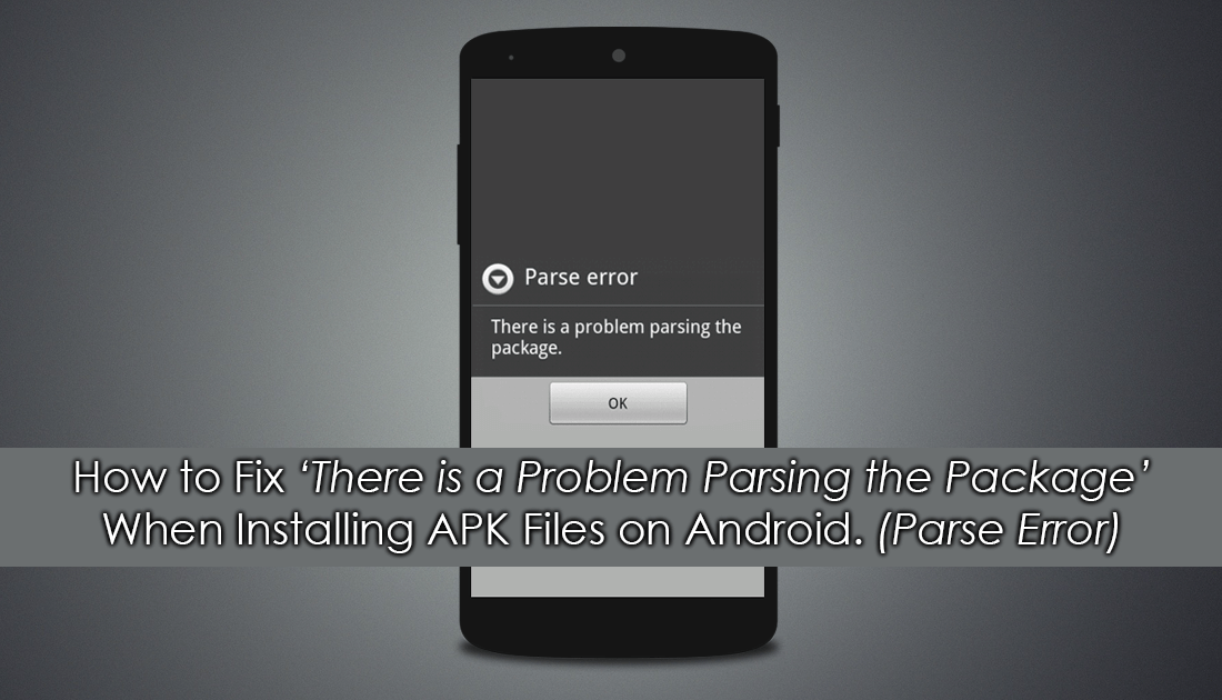 how_to_fix_parsing_error_on_android