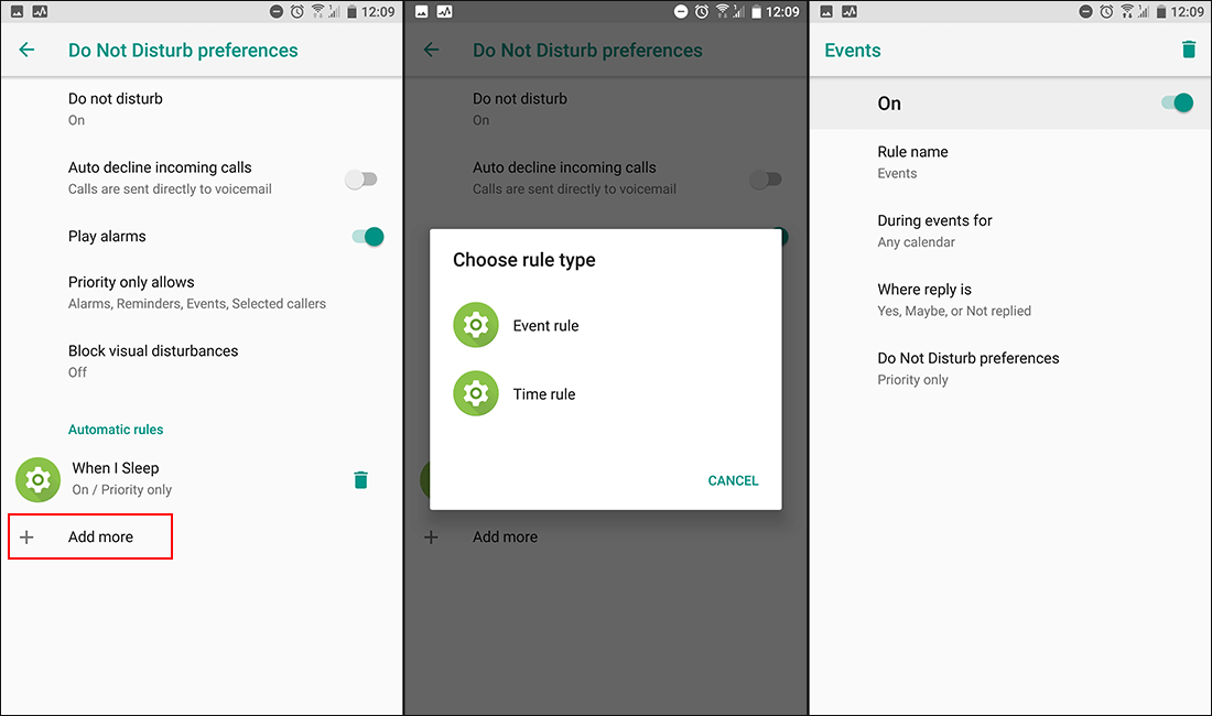 how to let callers through dnd on android
