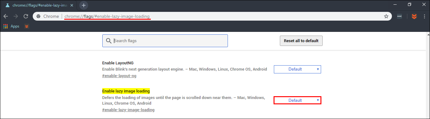 how to turn on lazy loading in chrome