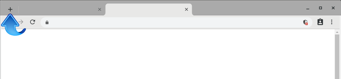 chrome new tab icon moving