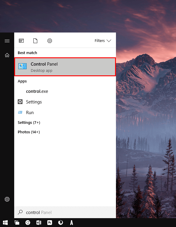how to change all control panel icons on windows 