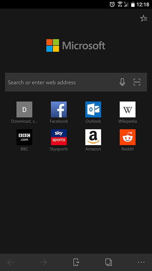 does edge have dark mode