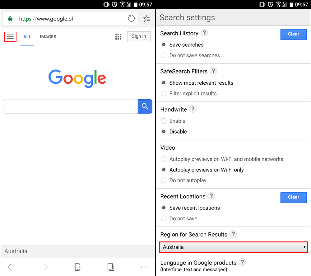 how_to_change_edge_app_search_from_bing_to_google
