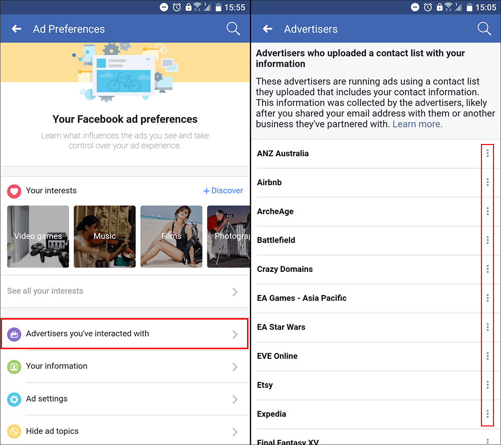how do you find out who has access to your facebook data