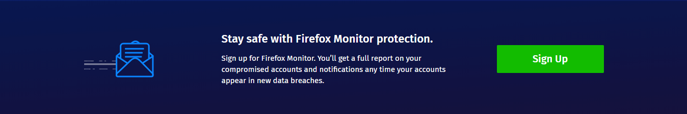 how to use firefox monitor to check your email accounts security