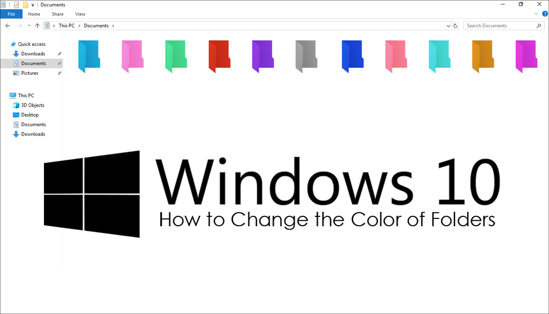 How To Change The Color Of Folders On Windows 10