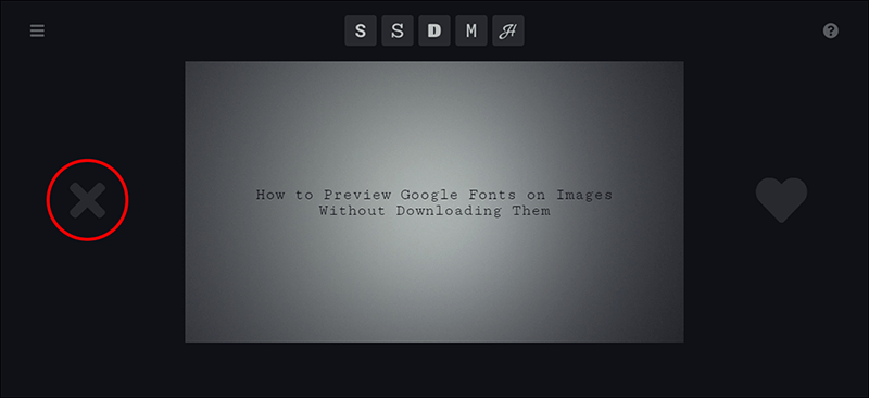 how do you preview fonts from google fonts