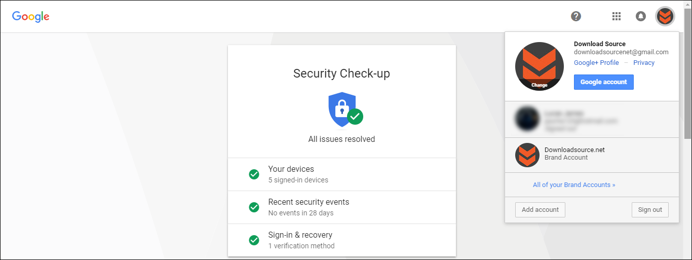 how to use googles security checkup tool