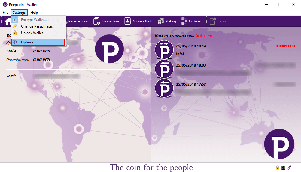 how to combine pcn stacks within the wallet