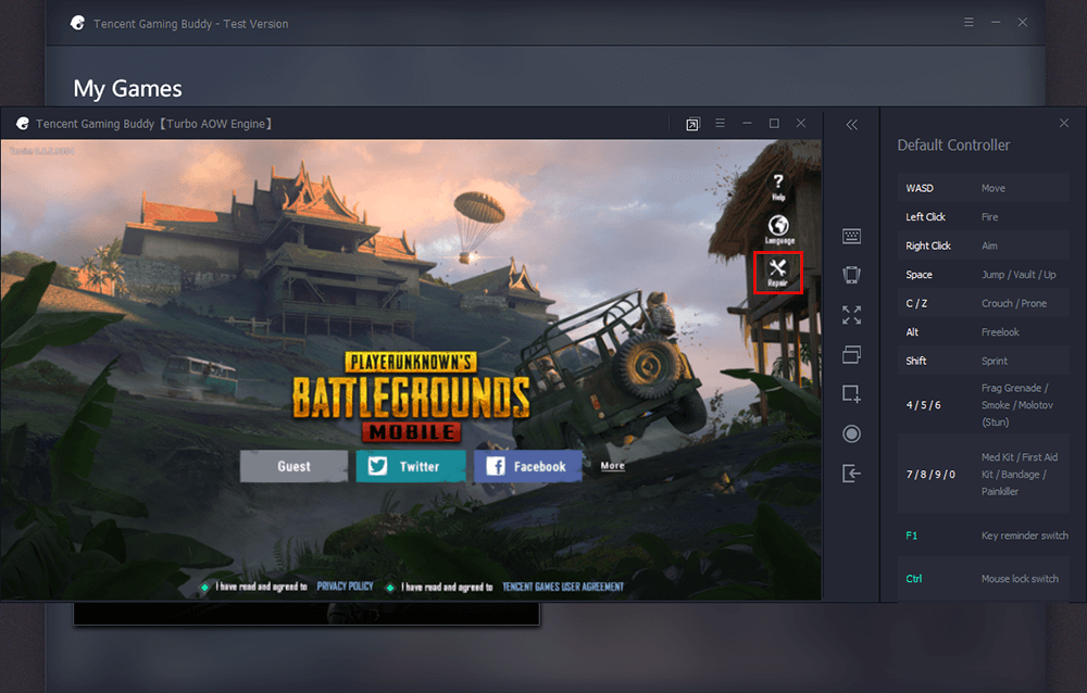 how to stop tencent gaming buddy pubg mobile crashing after launching screen