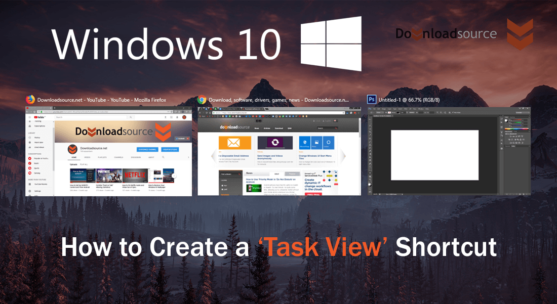 How_to_create_new_task_view_shortcut_on_windows