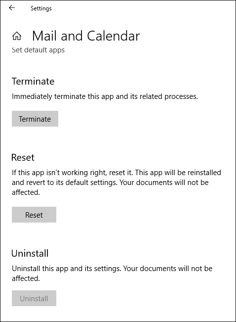 how to fix windows 10 mail app not loading mail attachments