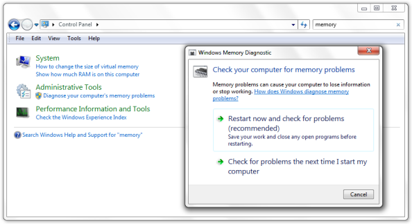 how to fix windows memory management error