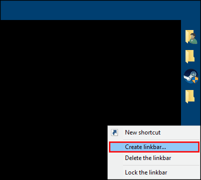where do you find the add more taskbars to windows option