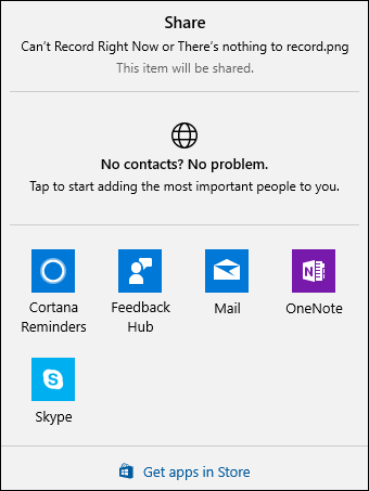remove share from windows context