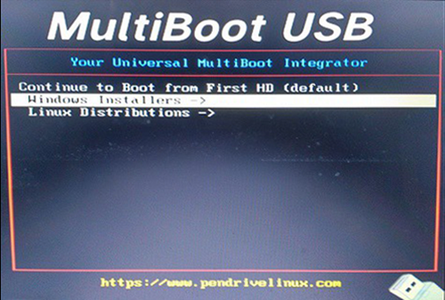 put linux and windows on same usb boot drive